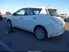 2017 Nissan Leaf S White vin: 1N4BZ0CP4HC300079