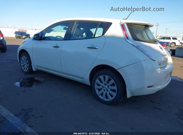 1N4BZ0CP4HC300079 2017 NISSAN LEAF White Tył lewy