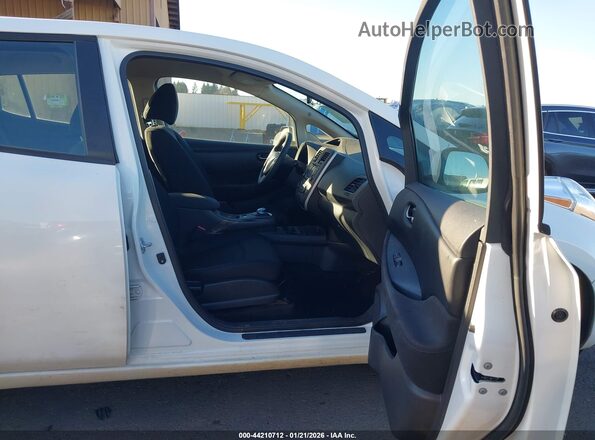 1N4BZ0CP4HC300079 2017 NISSAN LEAF White Widok wnętrza z przodu