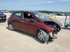 2016 Nissan Leaf Sv Бордовый vin: 1N4BZ0CP5GC313096