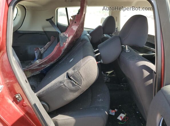 1N4BZ0CP5GC313096 2016 NISSAN LEAF Бордовый Вид задних сидений
