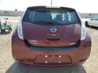 2016 Nissan Leaf Sv Бордовый vin: 1N4BZ0CP5GC313096