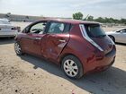 2016 Nissan Leaf Sv Бордовый vin: 1N4BZ0CP5GC313096