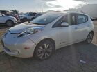 2017 Nissan Leaf S White vin: 1N4BZ0CP6HC302500