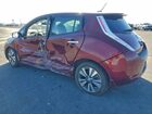 2016 Nissan Leaf Sv Burgundy vin: 1N4BZ0CP7GC301158
