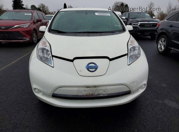 1N4BZ0CP7HC309746 2017 NISSAN LEAF White Вид спереду