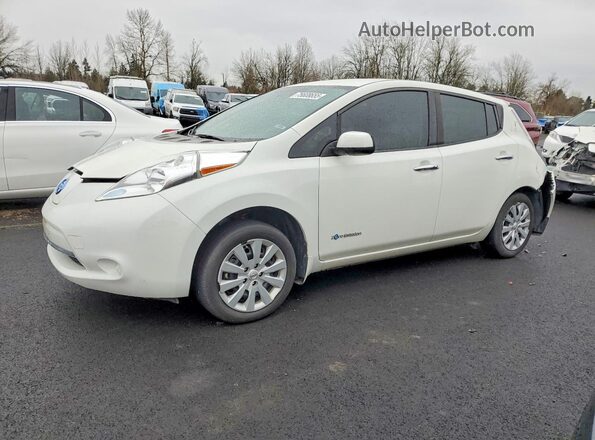 1N4BZ0CP7HC309746 2017 NISSAN LEAF White Передня ліва чверть