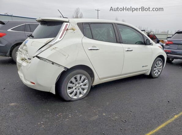 1N4BZ0CP7HC309746 2017 NISSAN LEAF White Задня права чверть