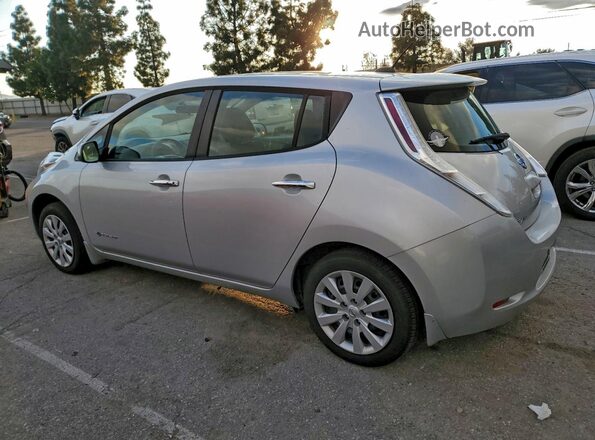 1N4BZ0CP9GC314820 2016 NISSAN LEAF Silver Tył lewy