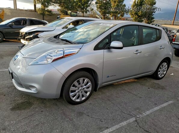 1N4BZ0CP9GC314820 2016 NISSAN LEAF Silver Przód lewy