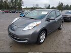 2017 Nissan Leaf S Gray vin: 1N4BZ0CP9HC304967