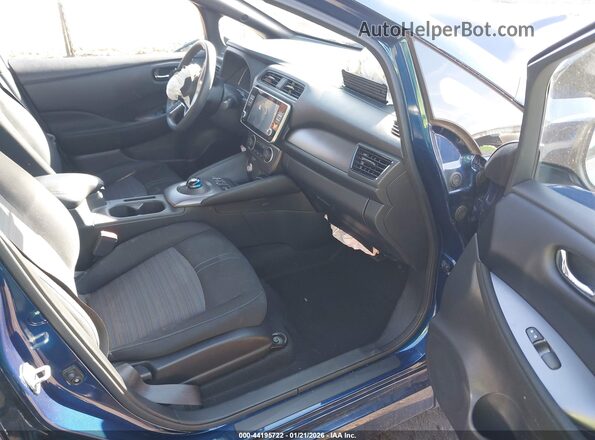 1N4BZ1BV8MC554667 2021 NISSAN LEAF Blue Front interior view