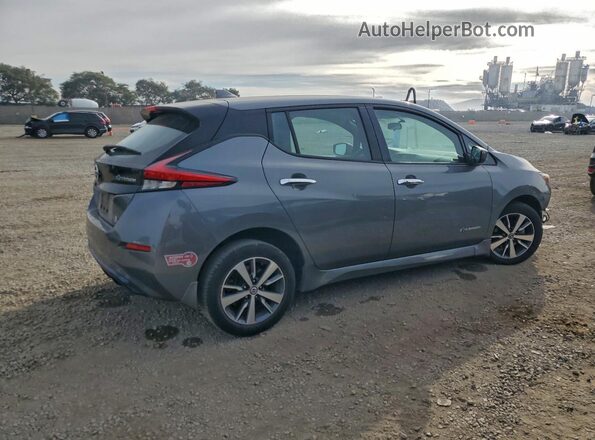 1N4BZ1CP3KC315864 2019 NISSAN LEAF Серый Задняя правая четверть