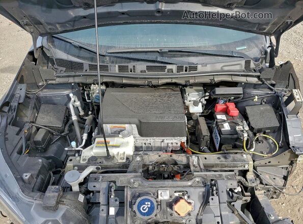 1N4BZ1CP3KC315864 2019 NISSAN LEAF Серый Вид задней части салона