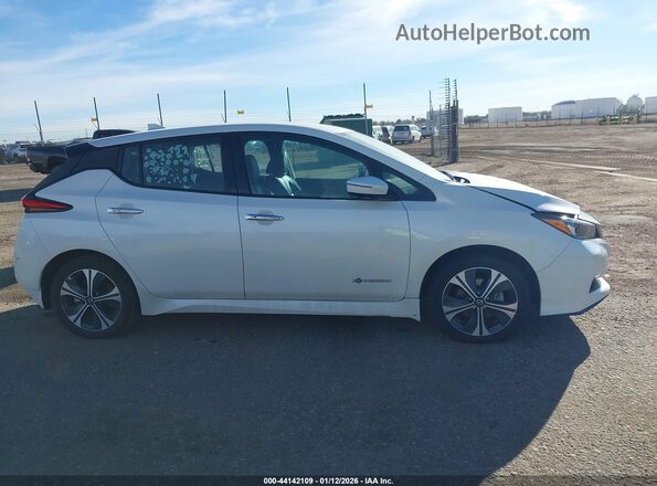 1N4BZ1CP6KC320167 2019 NISSAN LEAF Белый Вид задней части салона