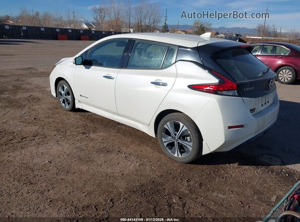 1N4BZ1CP6KC320167 2019 NISSAN LEAF Белый Задняя левая четверть