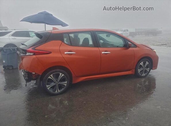 1N4BZ1CV5NC553475 2022 NISSAN LEAF Оранжевый Задняя правая четверть