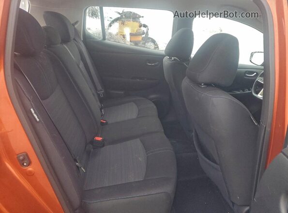 1N4BZ1CV5NC553475 2022 NISSAN LEAF Оранжевый Вид задних сидений
