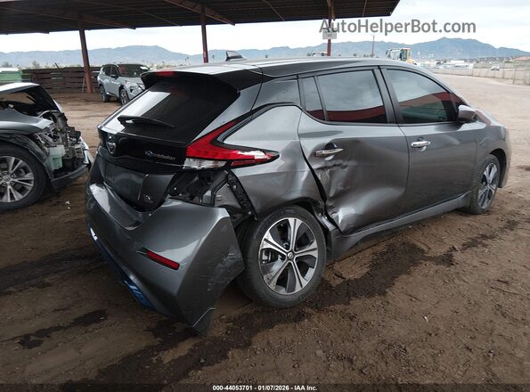 1N4BZ1CV7MC551189 2021 NISSAN LEAF Gray Tył prawy