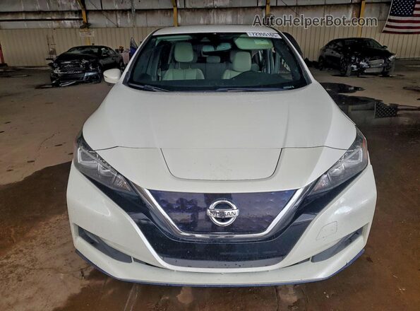 1N4BZ1DP1LC302319 2020 NISSAN LEAF Белый Вид спереди