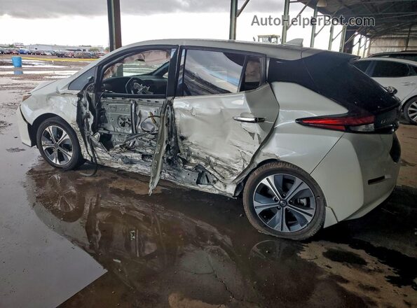 1N4BZ1DP1LC302319 2020 NISSAN LEAF Белый Задняя левая четверть