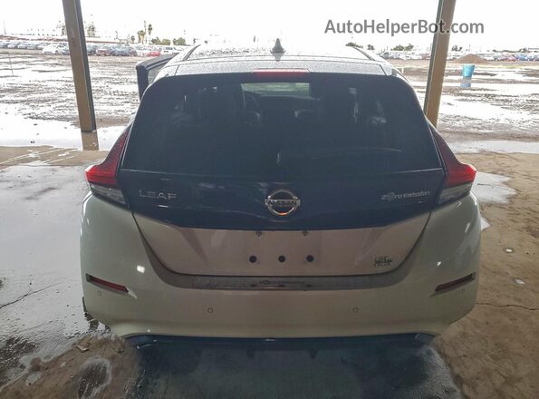 1N4BZ1DP1LC302319 2020 NISSAN LEAF Белый Вид сзади