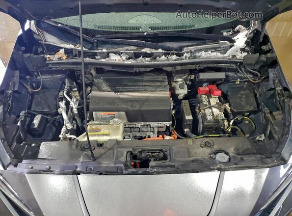 1N4BZ1DV0MC556202 2021 NISSAN LEAF Серый Вид задней части салона