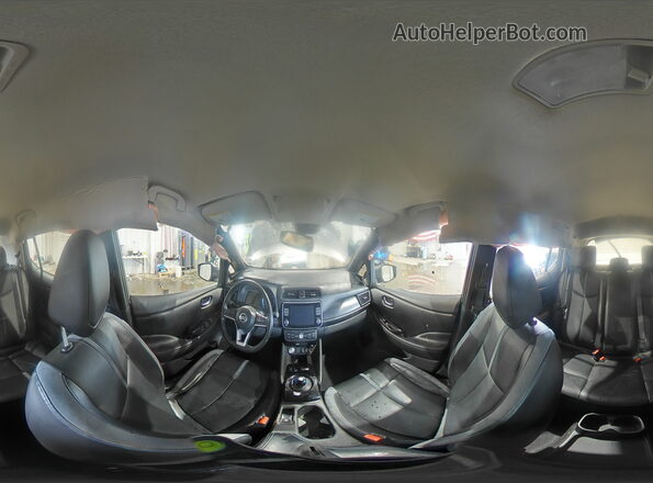 1N4BZ1DV0MC556202 2021 NISSAN LEAF Серый Вид наклейки с VIN-кодом