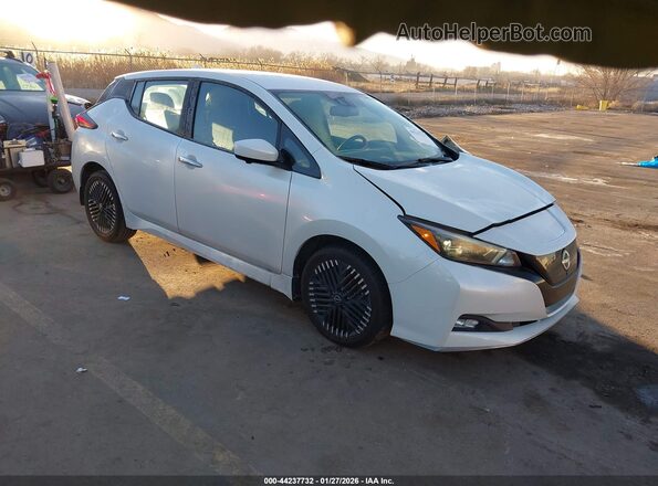 1N4CZ1CV3RC550536 2024 NISSAN LEAF Белый Передняя правая четверть