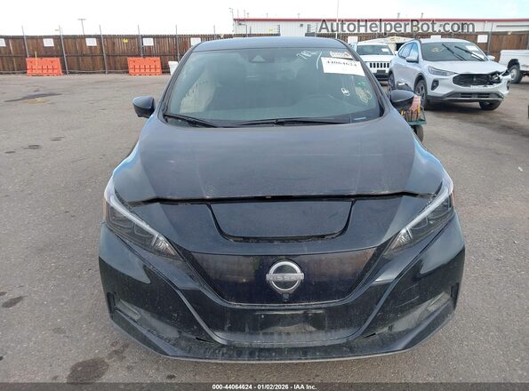 1N4CZ1CV3RC553744 2024 NISSAN LEAF Black Widok zestawu wskaźników