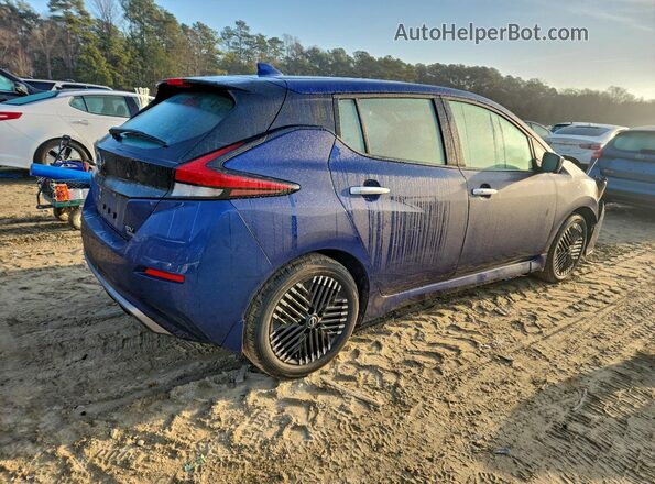 1N4CZ1CV4RC551257 2024 NISSAN LEAF Blue Trasero derecho