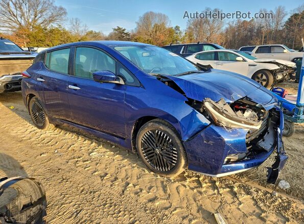 1N4CZ1CV4RC551257 2024 NISSAN LEAF Blue Delantero derecho