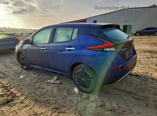 1N4CZ1CV4RC551257 2024 NISSAN LEAF Blue Trasero izquierdo