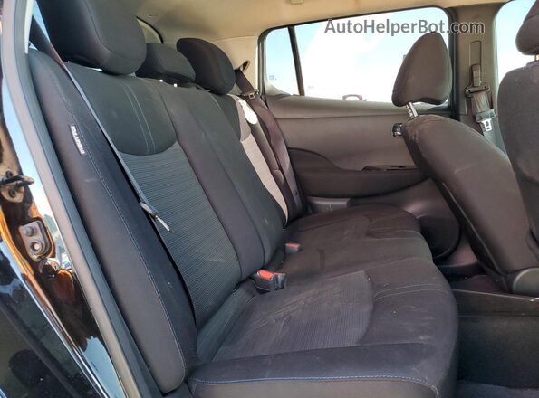 1N4CZ1CV6PC562192 2023 NISSAN LEAF Черный Вид задних сидений