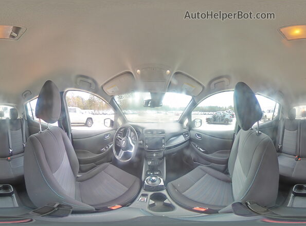 1N4CZ1CV7RC550135 2024 NISSAN LEAF White Вид наклейки з VIN-кодом