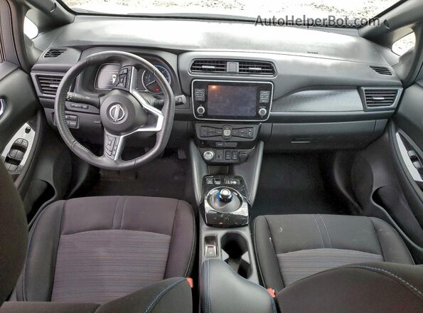 1N4CZ1CV7RC550135 2024 NISSAN LEAF White Вид панелі приладів