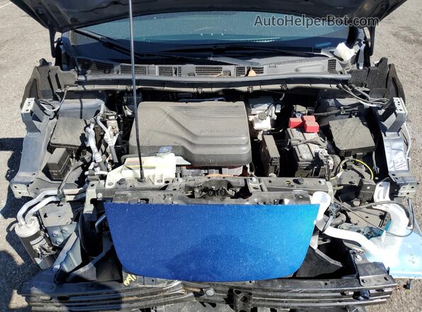 1N4CZ1CV7RC553603 2024 NISSAN LEAF Синий Вид задней части салона