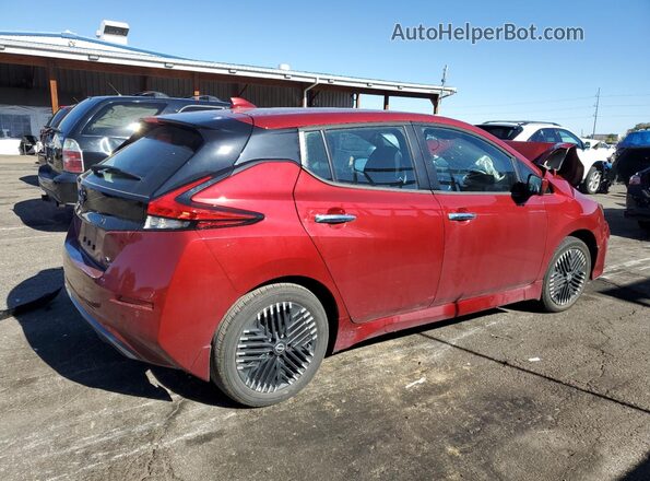 1N4CZ1CV7SC558774 2025 NISSAN LEAF Maroon Задня права чверть