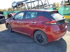 2025 Nissan Leaf Sv Plus Maroon vin: 1N4CZ1CV7SC558774