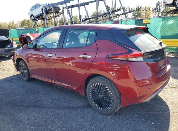 1N4CZ1CV7SC558774 2025 NISSAN LEAF Maroon Задня ліва чверть