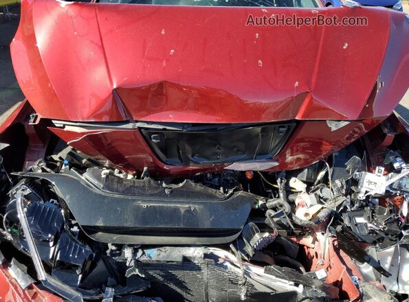 1N4CZ1CV7SC558774 2025 NISSAN LEAF Maroon Вид задньої частини салону
