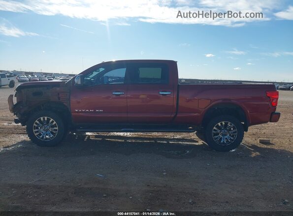1N6BA1F41GN516397 2016 NISSAN TITAN XD Бордовый 