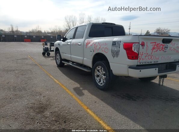 1N6BA1F41HN564628 2017 NISSAN TITAN XD White Tył lewy