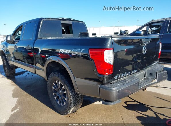 1N6BA1F45HN533768 2017 NISSAN TITAN XD Black უკანა მარცხენა