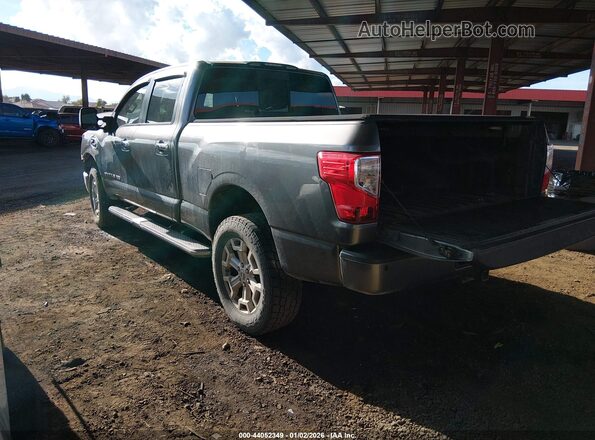 1N6BA1F48HN508198 2017 NISSAN TITAN XD Серый Задняя левая четверть