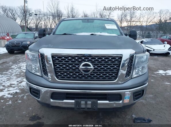 1N6BA1RP5HN522808 2017 NISSAN TITAN XD Gray Widok zestawu wskaźników