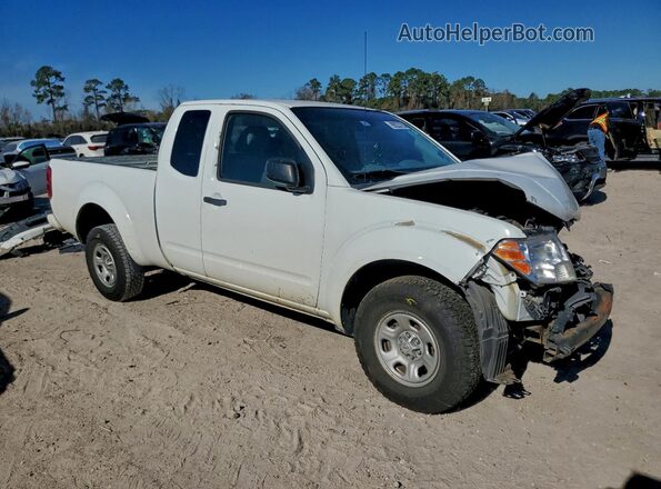 1N6BD0CT1HN752675 2017 NISSAN FRONTIER Белый Передняя правая четверть