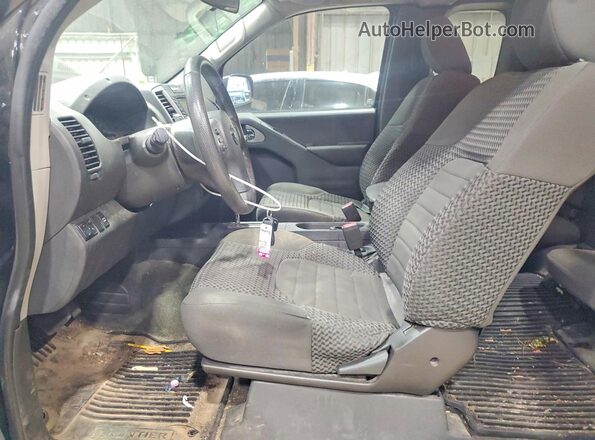 1N6BD0CT5JN725906 2018 NISSAN FRONTIER Черный Вид салона спереди