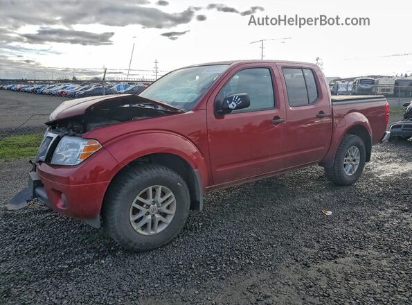 1N6ED0EB7MN703475 2021 NISSAN FRONTIER Burgundy Przód lewy