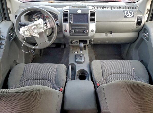 1N6ED0EB7MN703475 2021 NISSAN FRONTIER Burgundy Widok deski rozdzielczej